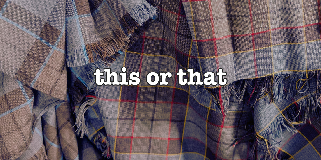 THIS OR THAT Jamie Fraser Edition (plus some other soap related stuff...)